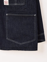 Backers ハートボタン カバーオール デニムジャケット