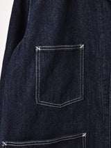 Backers ハートボタン カバーオール デニムジャケット