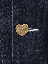 Backers ハートボタン カバーオール デニムジャケット