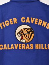 【3色展開】Backers タイガー刺繍 ジップジャケット