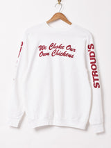 アメリカ製 両面プリント スウェットシャツ