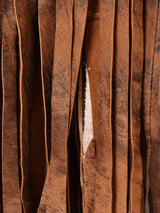 リメイク フリンジ レザースカート