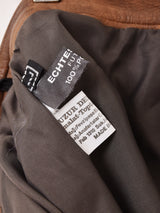 リメイク フリンジ レザースカート