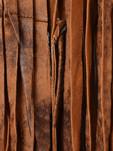 リメイク フリンジ レザースカート