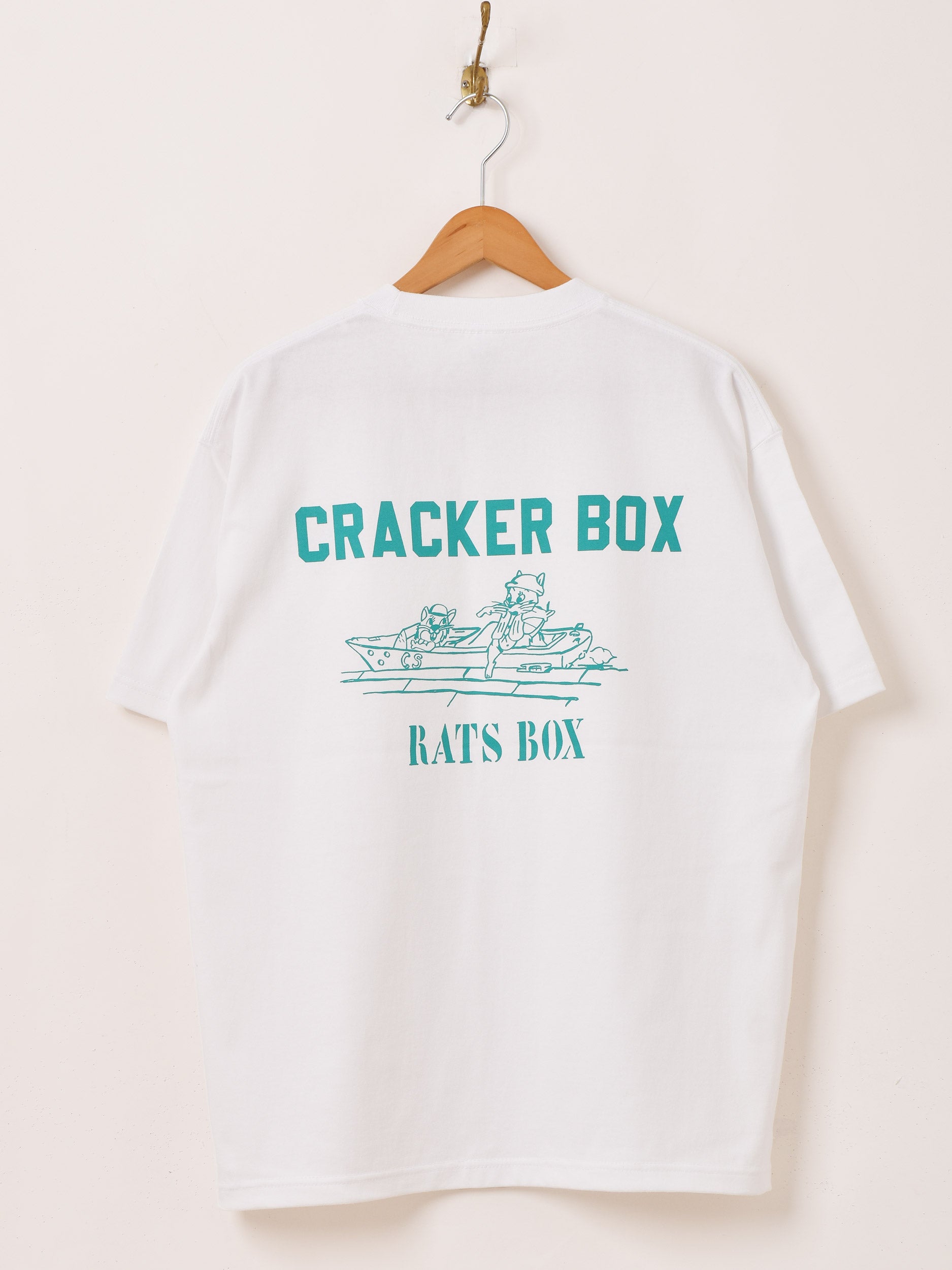 2色展開】 プリントTシャツ「CRACKER BOX」 – 古着屋Top of the Hillの