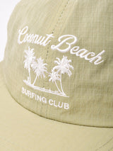 刺繍入り ポリキャップ 「Coconut Beach」