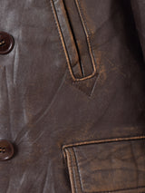 50’s〜60’s Leather Car Coat