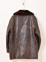 50’s〜60’s Leather Car Coat