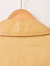 レザー トレンチコート