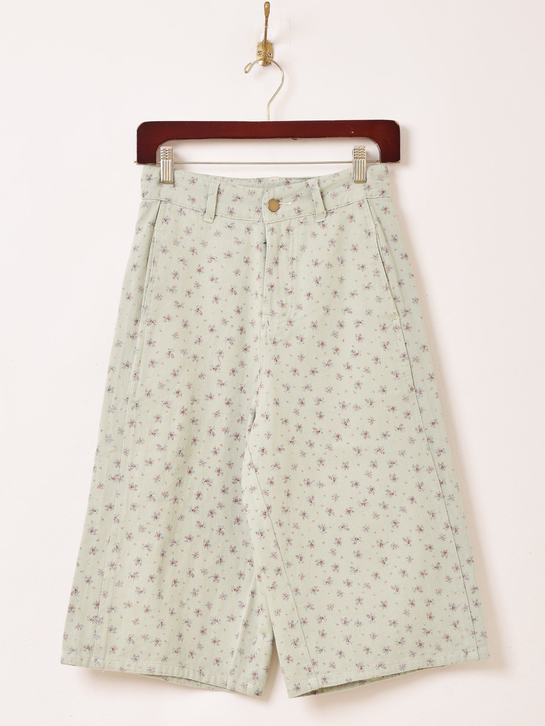 2色展開】Elcamino 小花柄 ハーフパンツ – 古着屋Top of the Hillの