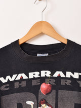 1990's WARRANT "Cherry Pie" Tour Print T-shirts
