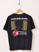 1990's WARRANT "Cherry Pie" Tour Print T-shirts