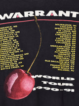 1990's WARRANT "Cherry Pie" Tour Print T-shirts