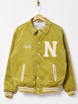 【3色展開】Backers コーデュロイ スタジアムジャケット