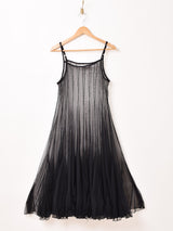 【2色展開】Emerald Motel ラインデザイン チュール キャミソールワンピース