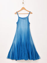 【2色展開】Emerald Motel ラインデザイン チュール キャミソールワンピース