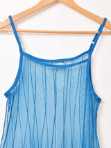 【2色展開】Emerald Motel ラインデザイン チュール キャミソールワンピース