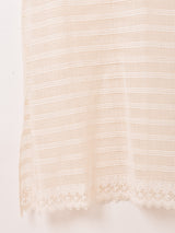 【2色展開】Emerald Motel ボーダー柄 レースキャミソールワンピース