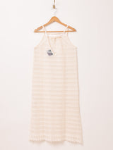 【2色展開】Emerald Motel ボーダー柄 レースキャミソールワンピース