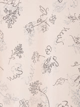 【3色展開】Meridian 半袖 総柄 シアーカットソー