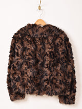 【2色展開】Meridian ミックス フェイクファー ジャケット