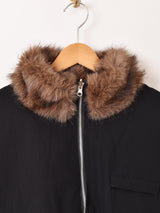 Meridian リバーシブル フェイクファー ブルゾン