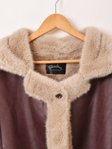 【3色展開】Meridian フェイクムートン ジャケット