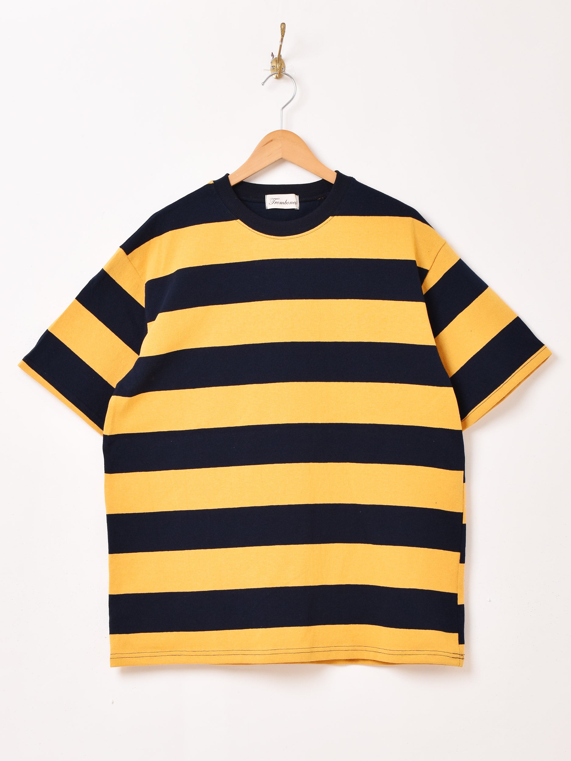 3色展開】Trombones ワイド ボーダーTシャツ – 古着屋Top of the