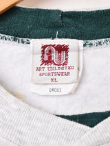 90's Made in USA オオカミプリント スウェットシャツ