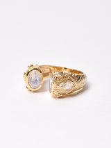 ストーン ゴールドリング