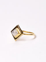 ストーン ロンバス ゴールドリング