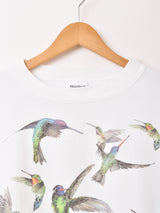 90's Made in USA バードプリント スウェットシャツ