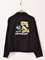 【2色展開】Backers 刺繍入り ジャケット「AQUARIUM」