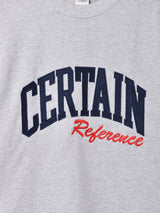 【2色展開】 刺繍 スウェットシャツ【CERTAIN】