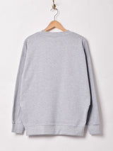 【2色展開】 刺繍 スウェットシャツ【CERTAIN】