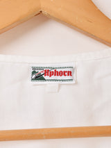 ヨーロッパ製 "Alphorn" レース長袖 チロルブラウス
