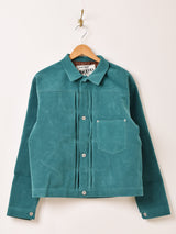 【2色展開】Backers 1stタイプ フェイクスエード ジャケット