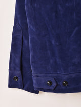 Backers フェイクスエード シングルジャケット