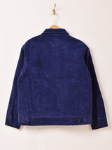 Backers フェイクスエード シングルジャケット