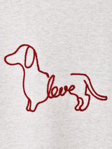 ダックスフント 刺繍 Tシャツ