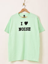 ロゴ プリントTシャツ「I love NOISE」