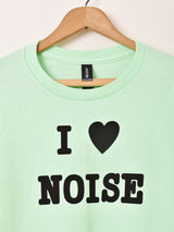 ロゴ プリントTシャツ「I love NOISE」