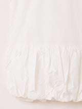 【2色展開】Meridian バルーン ノースリーブ ミニワンピース