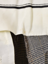 リメイク ドッキングネクタイ フレアパンツ W34