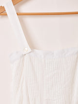 【2色展開】Emerald Motel ピンタック入り フリル キャミソールワンピース