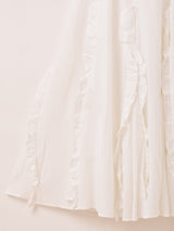 【2色展開】Emerald Motel ピンタック入り フリル キャミソールワンピース