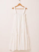 【2色展開】Emerald Motel ピンタック入り フリル キャミソールワンピース