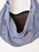 【2色展開】デニム ショルダーバッグ