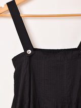 【2色展開】Emerald Motel ピンタック入り フリル キャミソールワンピース