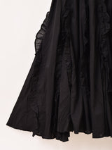 【2色展開】Emerald Motel ピンタック入り フリル キャミソールワンピース